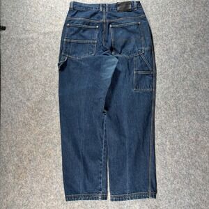 Godbody Carpenter Sz 32x32 (32x31) Streetwear Baggy Loose Wide Leg Jeans VTG y2K